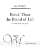 Break Thou the Bread of Life SATB choral sheet music cover